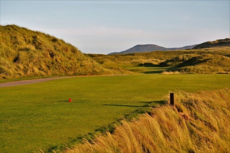 Départ sur le golf de Strandhill en Irlande