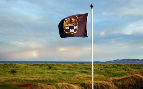 drapeau du golf de St Anne`s