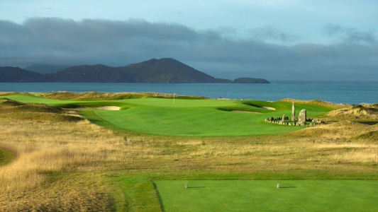 Par 3 du parcours de golf de Hogs Head en Irlande